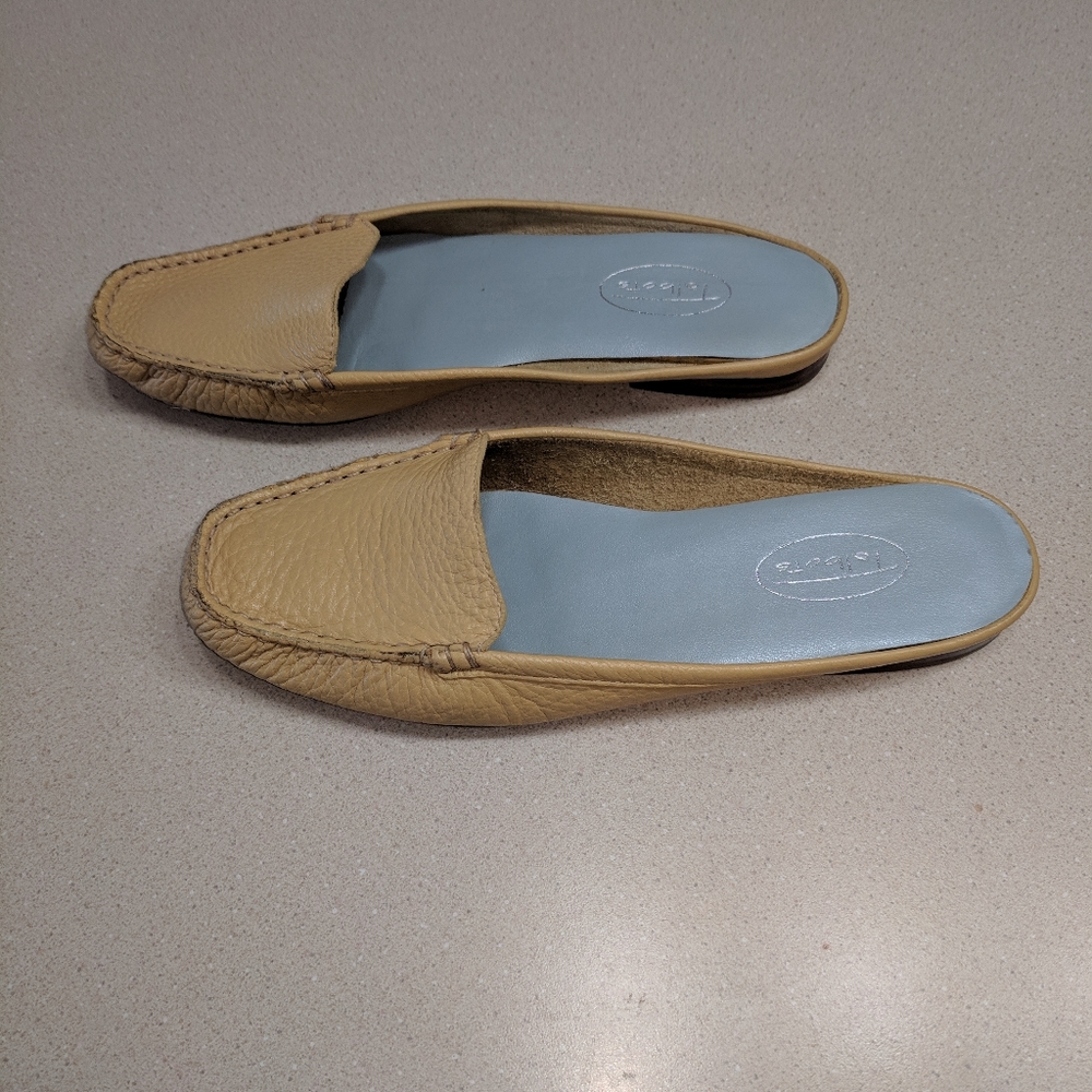 Talbot's Yellow Mules.Size 6.5B